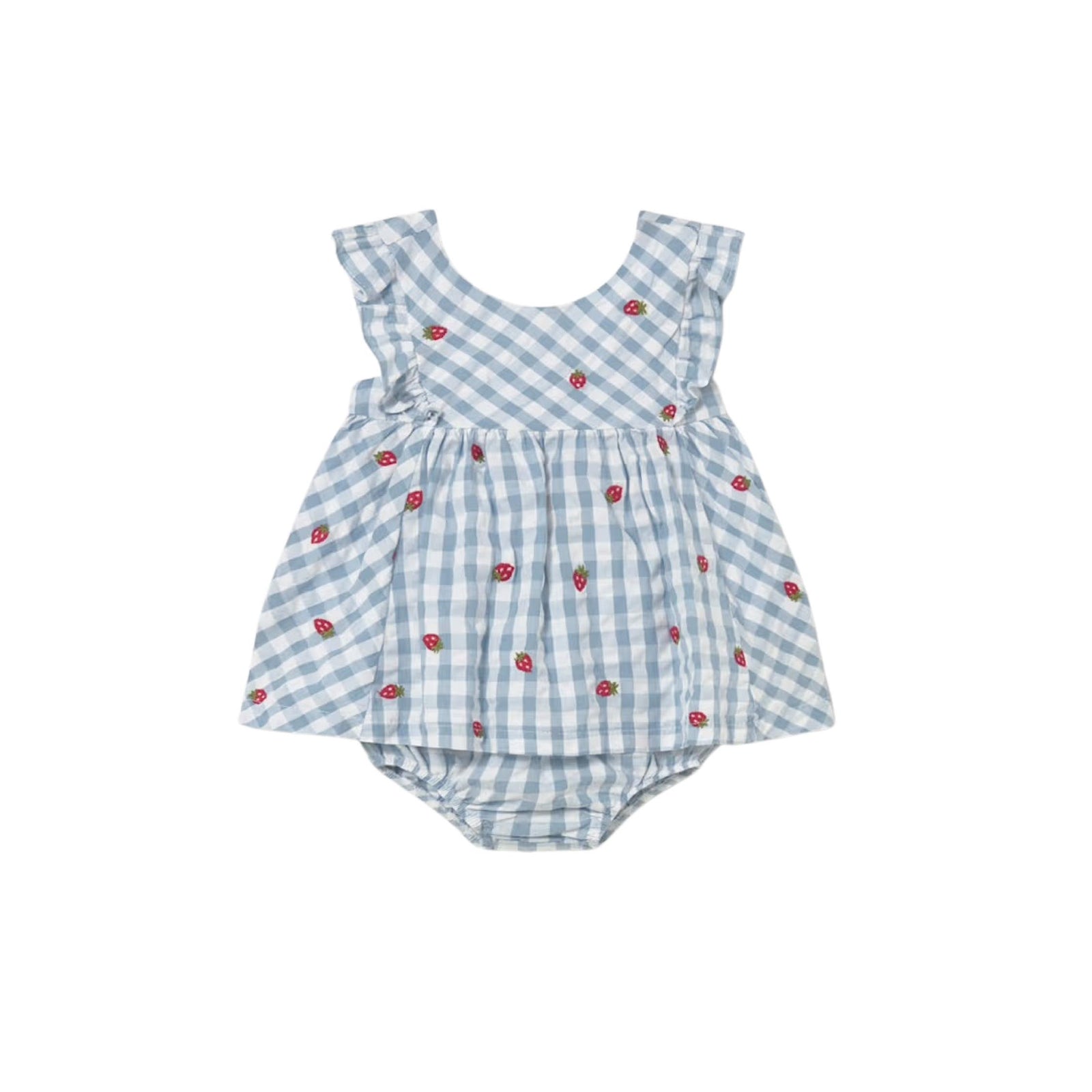 Baby Girls’ Strawberry Summer Print Dress