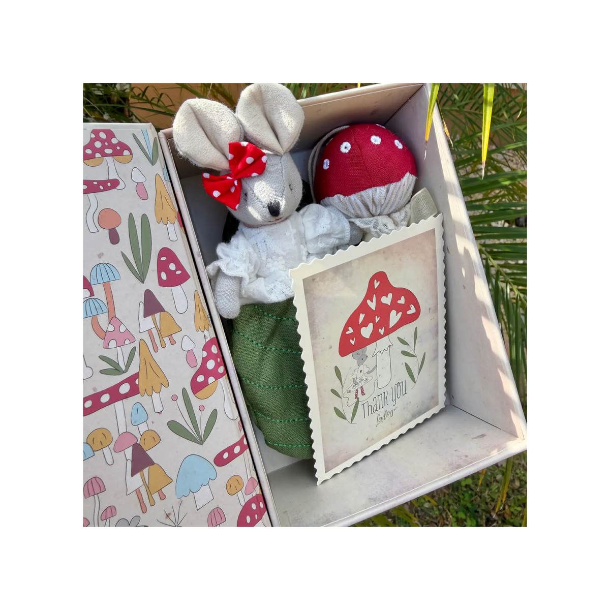 Mouse & The Mushroom Wonder Forest Set Brown