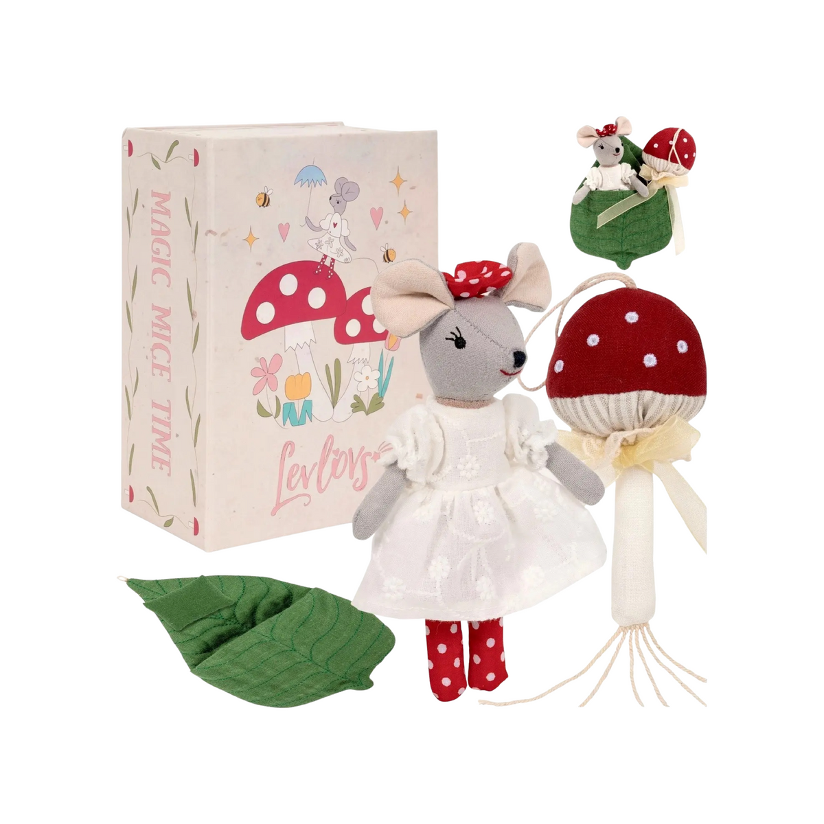 Mouse &amp; The Mushroom Wonder Forest Set Brown
