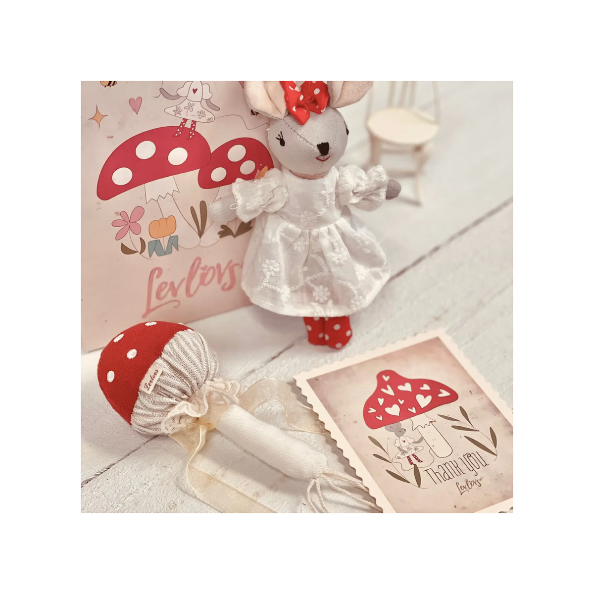 Mouse & The Mushroom Wonder Forest Set Brown