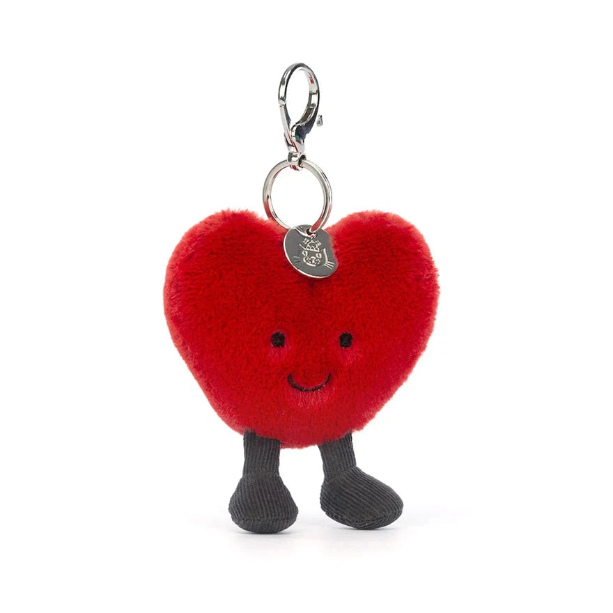 Amuseable Heart Bag Charm Plush