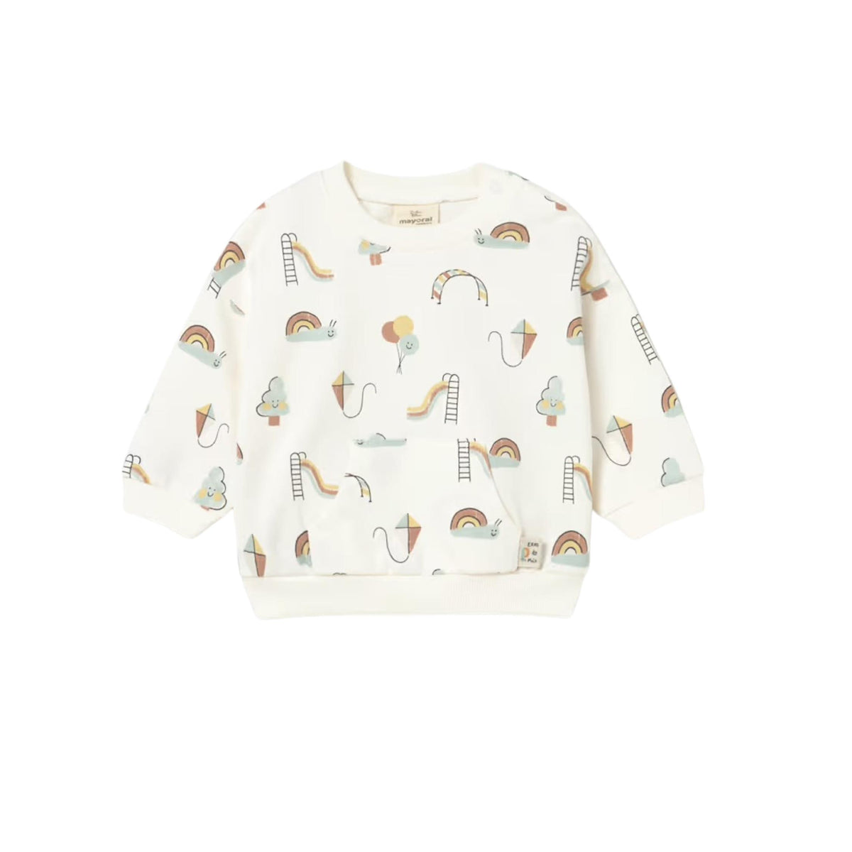 Summer Fun Graphic Print Sweatshirt