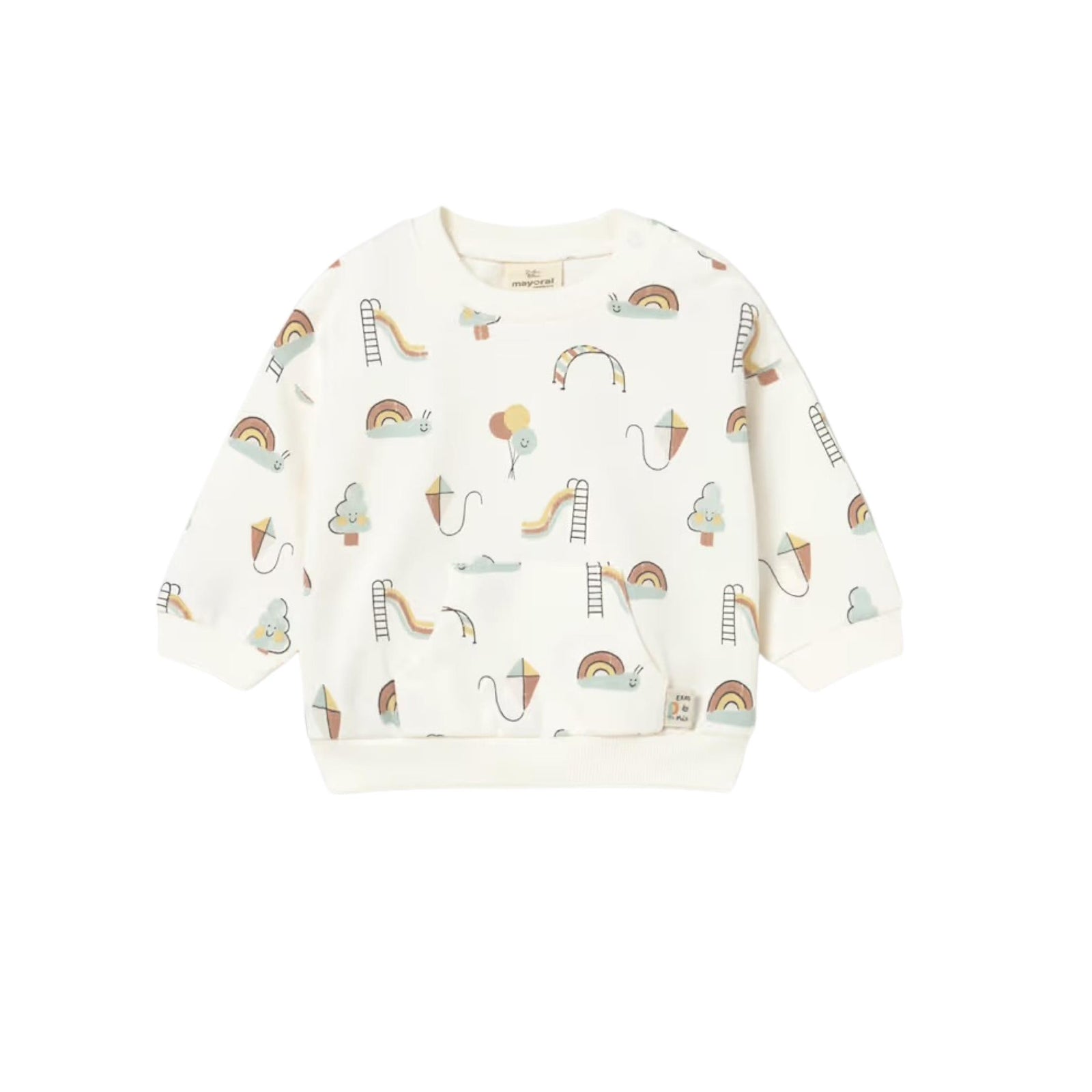 Summer Fun Graphic Print Sweatshirt
