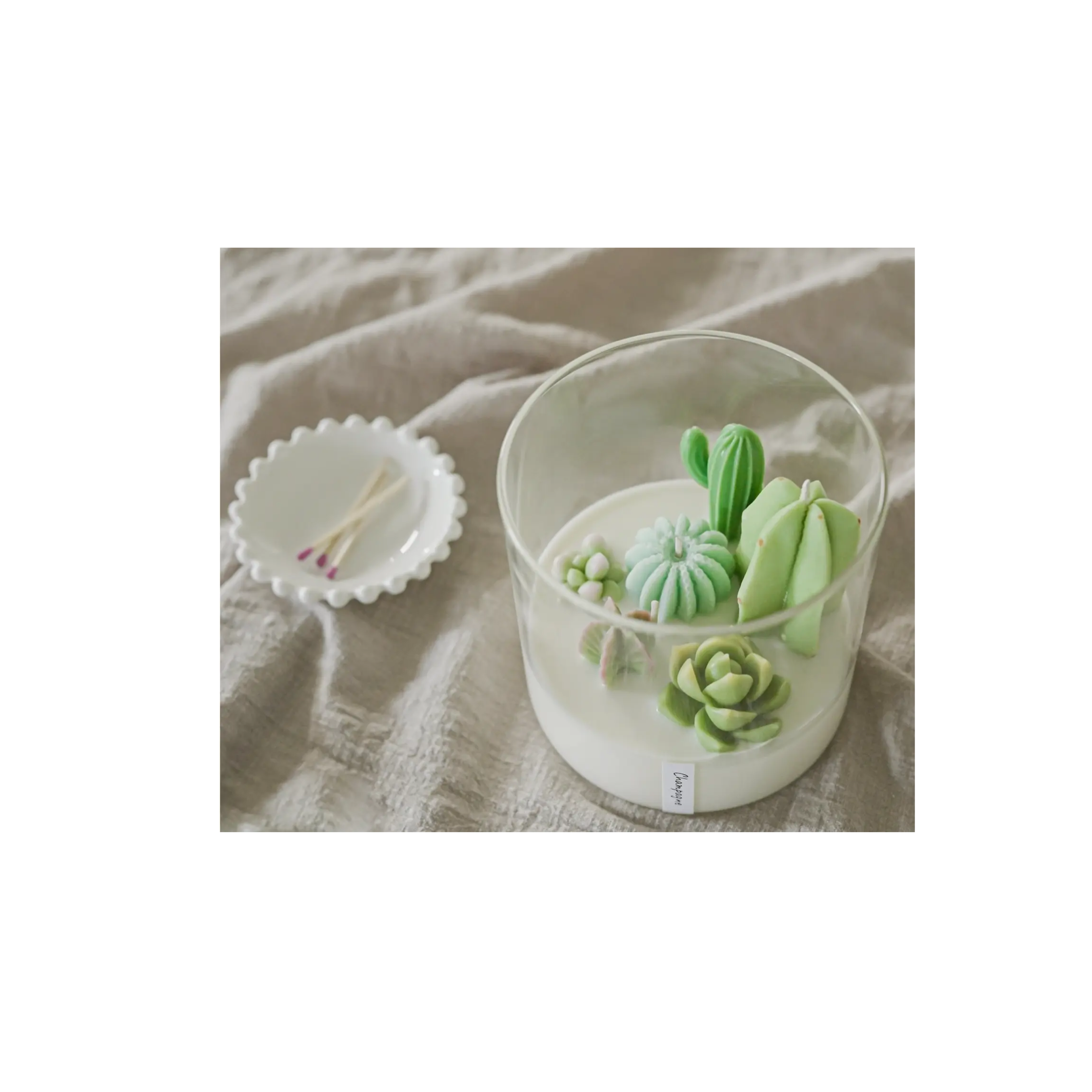 Terrarium Candle, Cactus Candle, Cool Candles