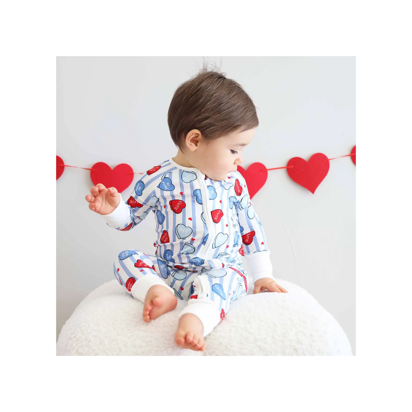 Sweet Like Candy Convertible Romper Blue
