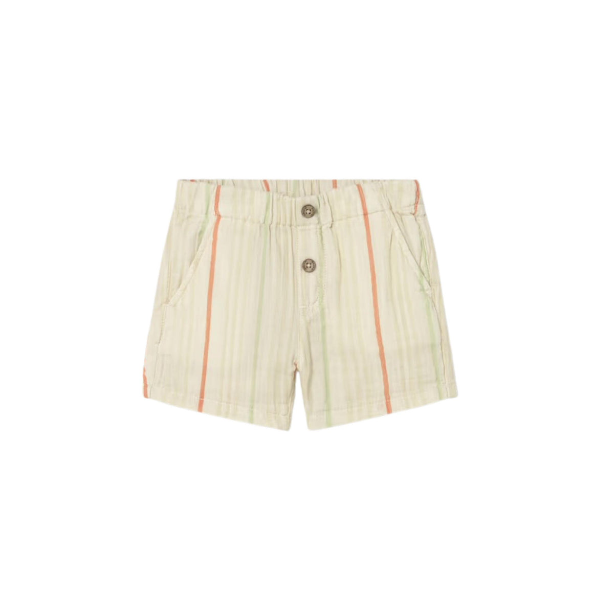 Boys’ Cotton Striped Shorts