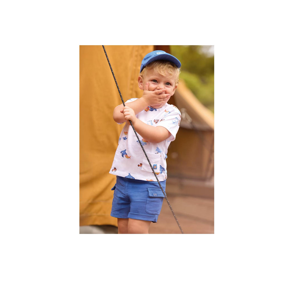 Boys’ Bermuda Cargo Shorts