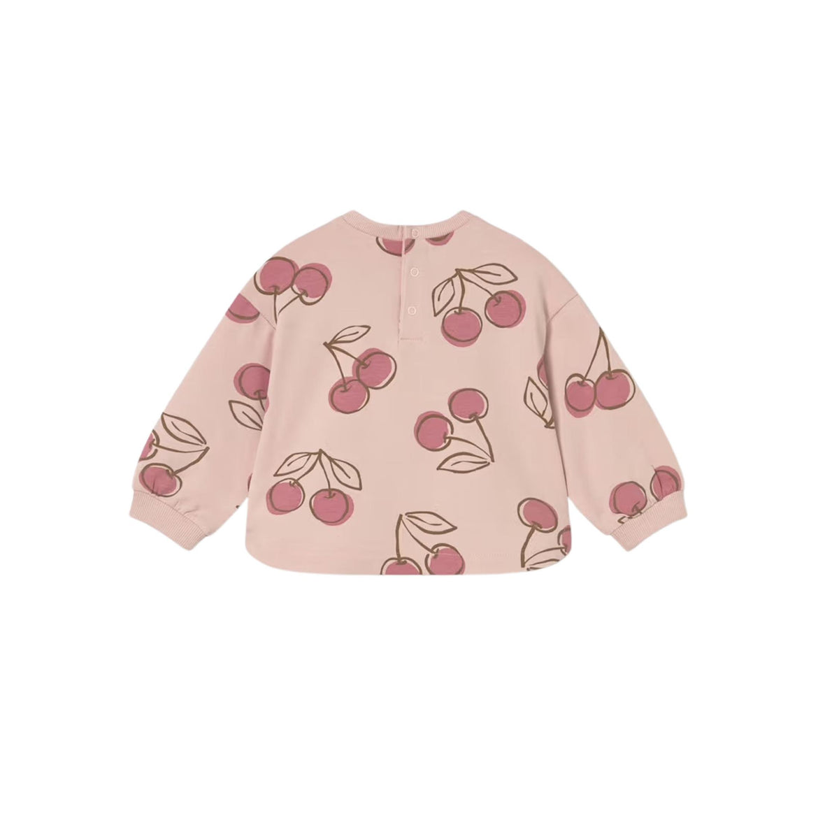 Girls’ Cherry Print Sweatshirt