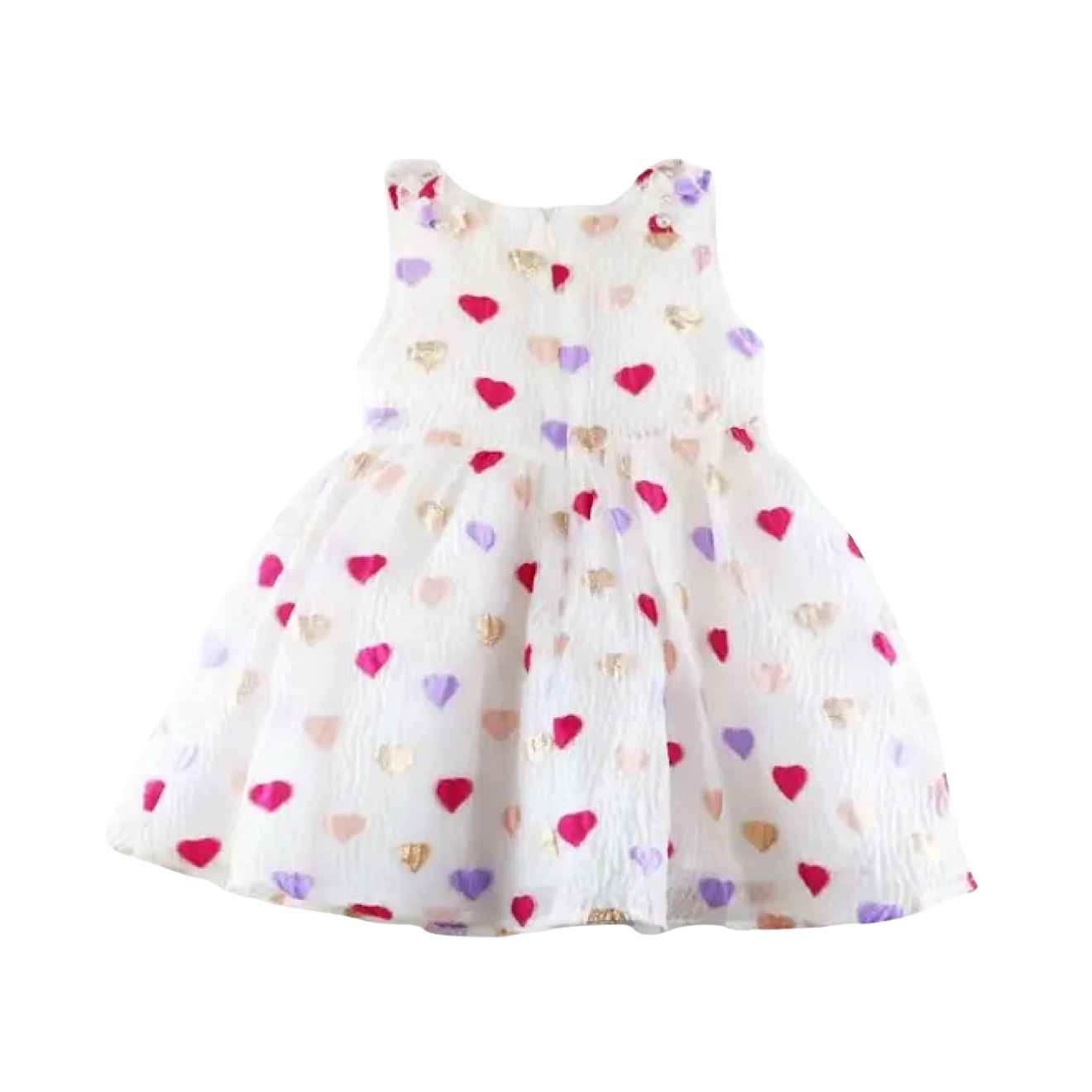 Happy Hearts Girls’ Crinkle Dress