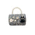 Floral Charms Houndstooth Tweed Purse