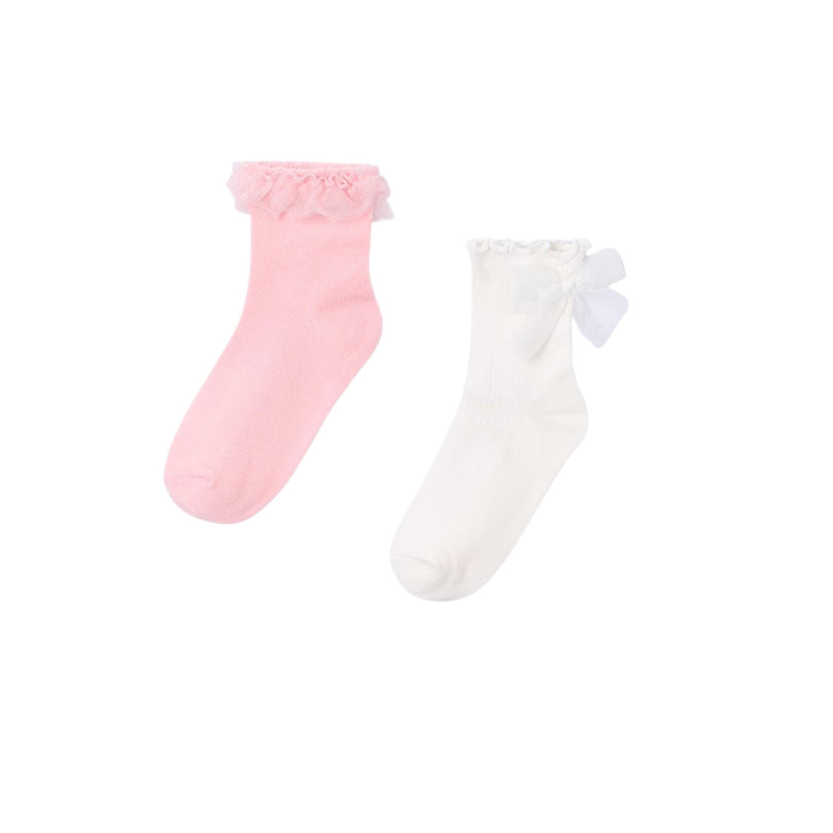 Girls’ Dressy Ankle Sock Set/2-Pack