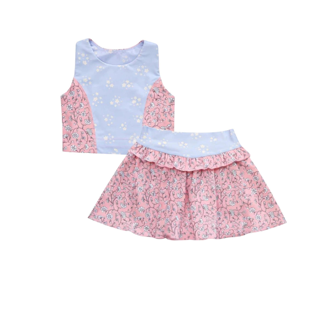 Girls’ Floral Ace Skort 2-Piece Set