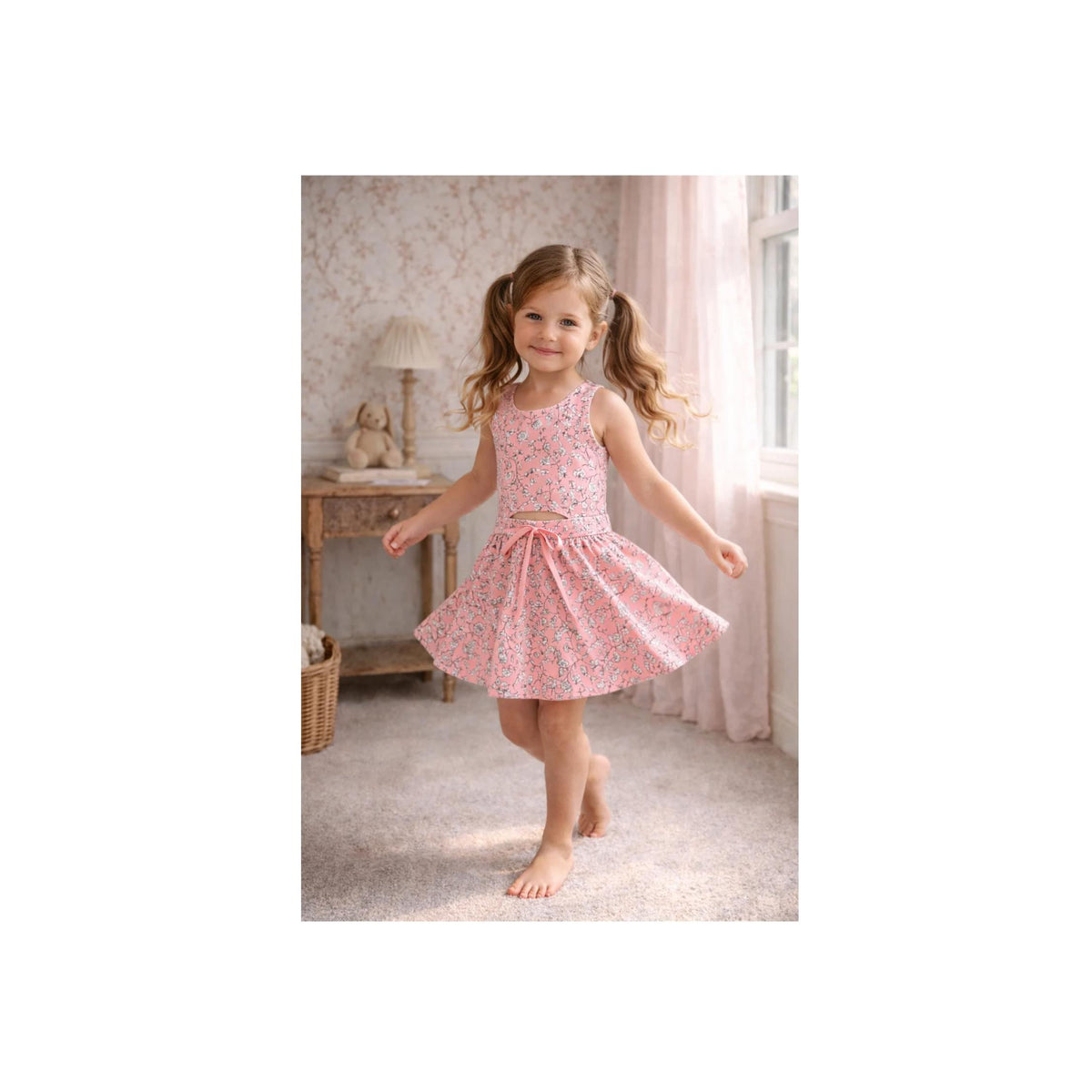 Girls’ Game Of Blooms Skort Dress 2-Piece