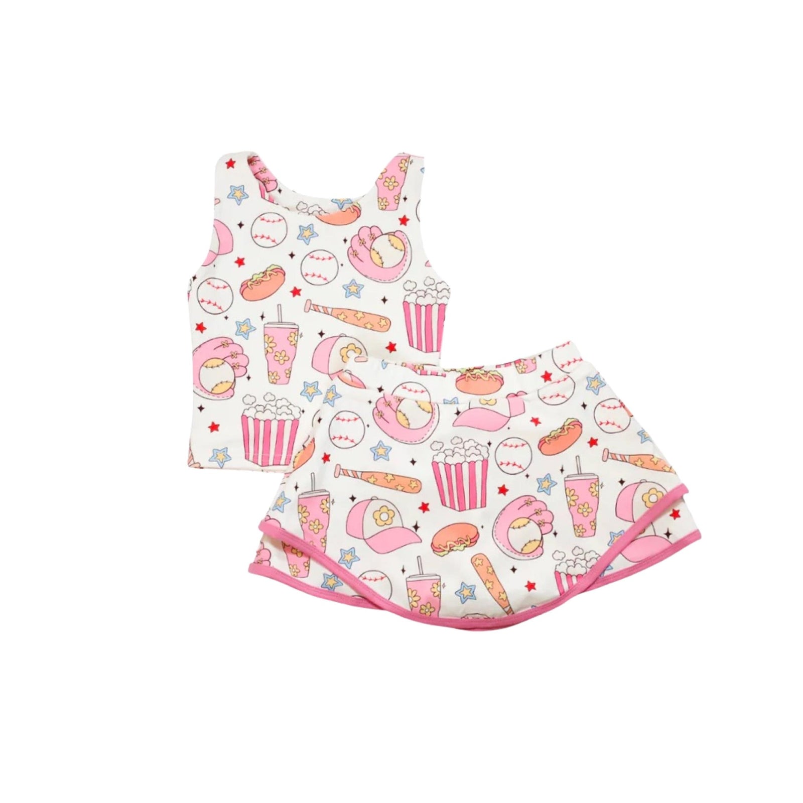 Girls’ Snack Shack Skort 2-Piece Set