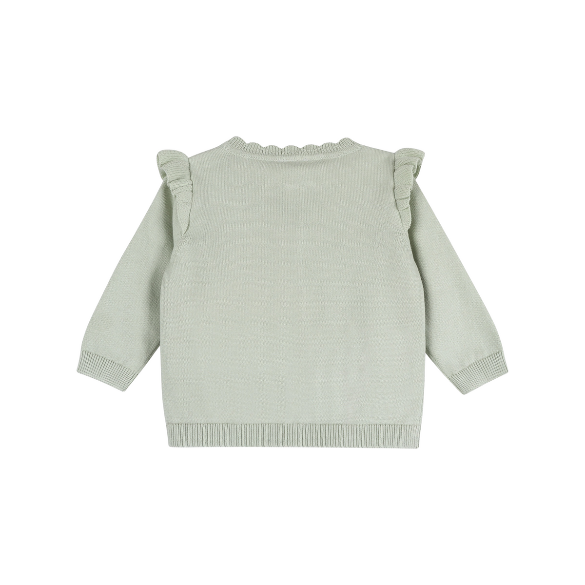 Furry Chick & Bunny Organic Cardigan