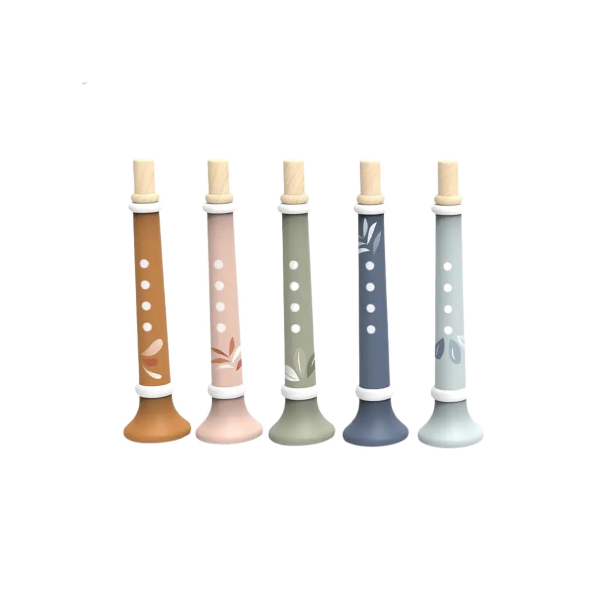 Assorted Wooden Kids Trumpets