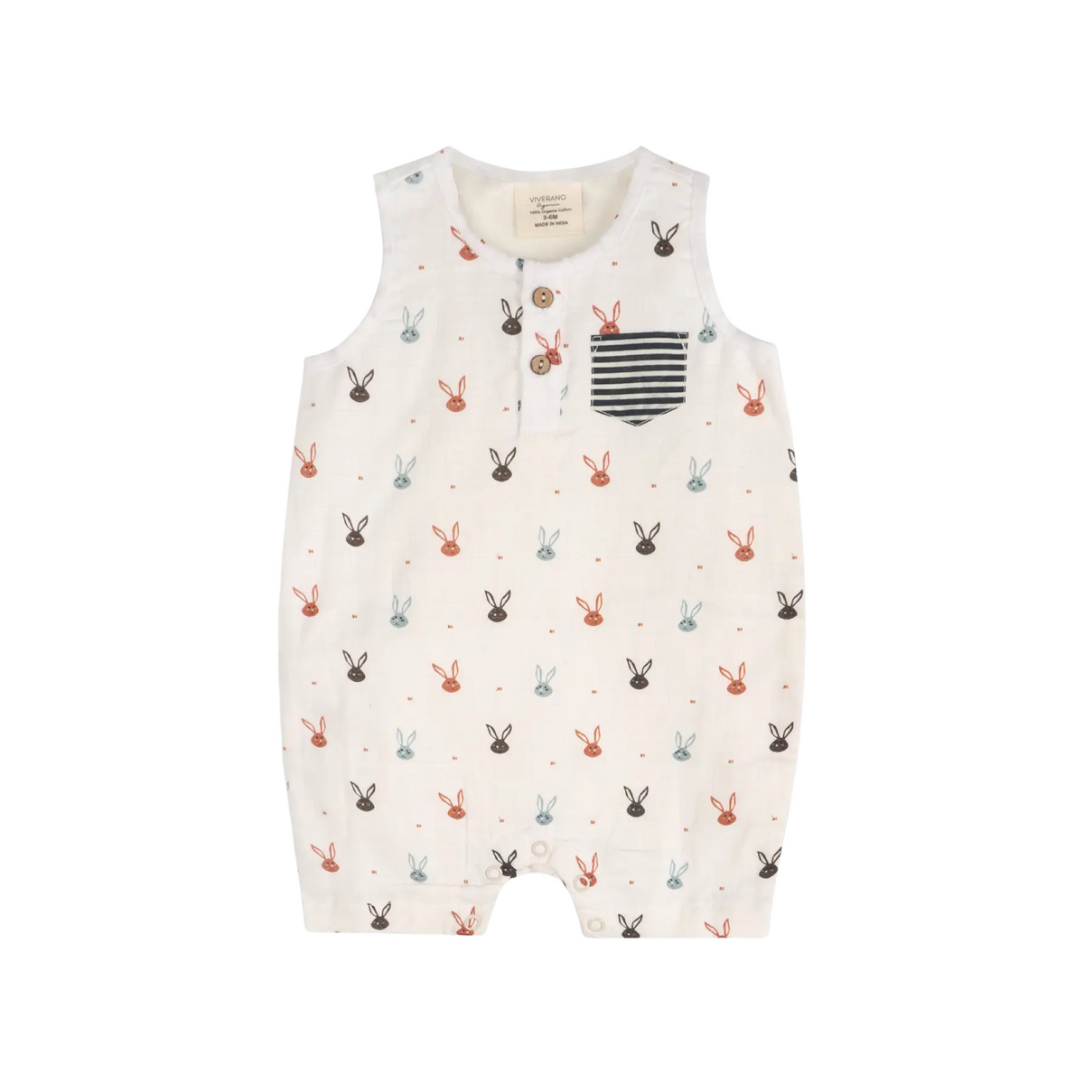 Mini Bunnies Sleeveless Romper