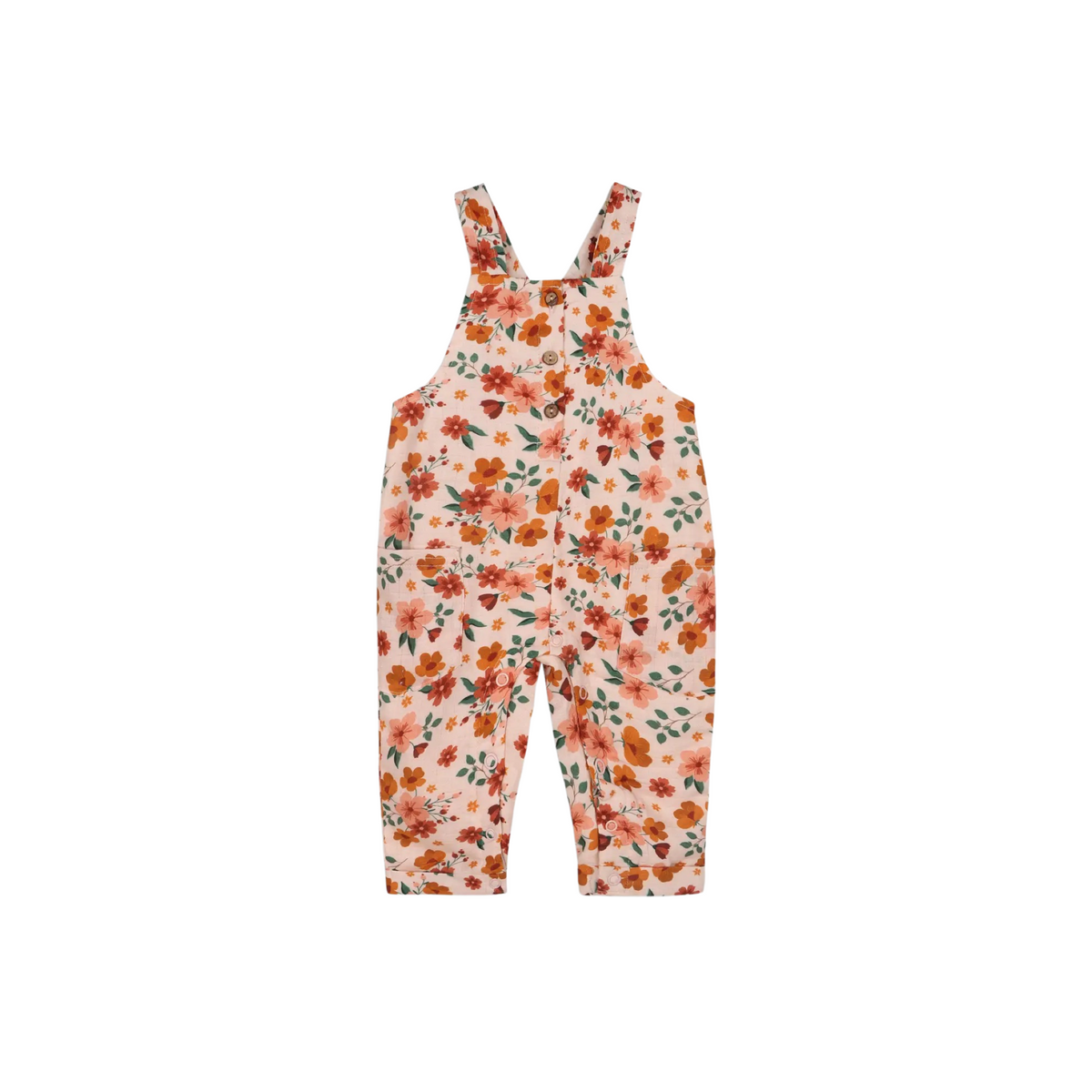 Summer Floral Romper With Bodysuit