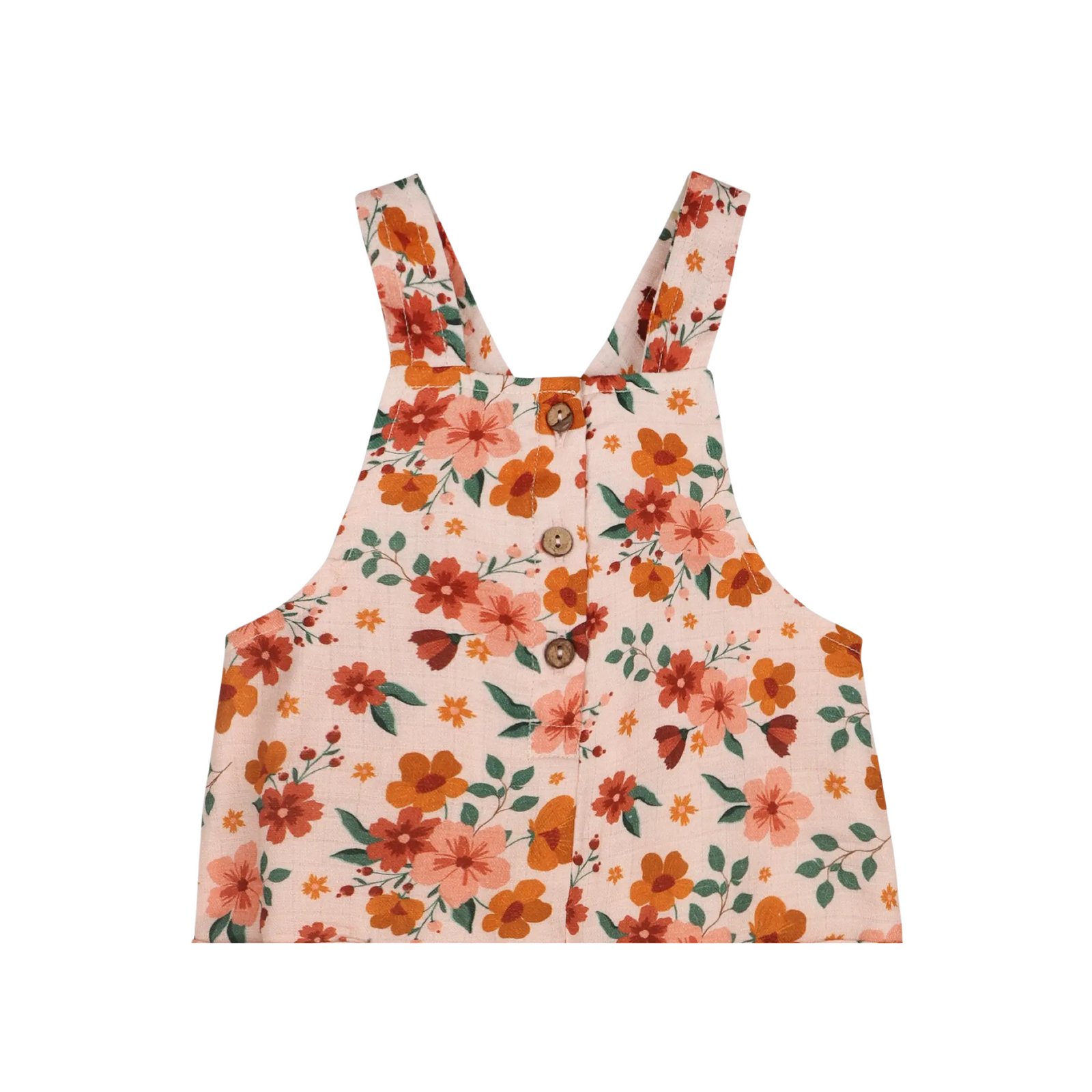 Summer Floral Romper With Bodysuit