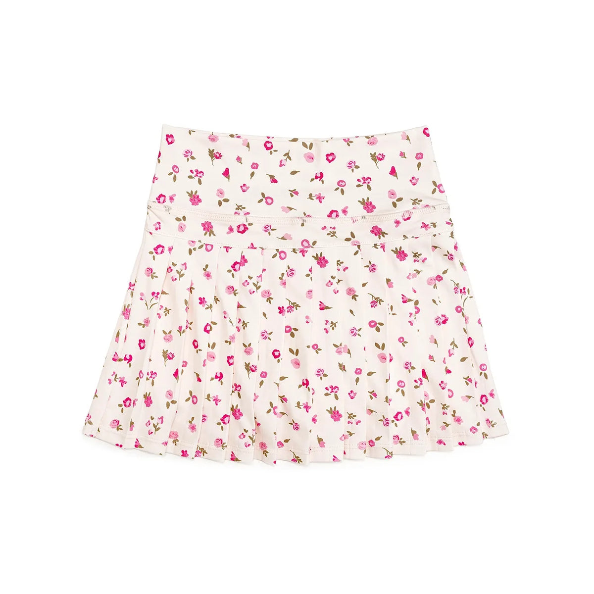 Girls’ Ditsy Floral Print Athletic Skort