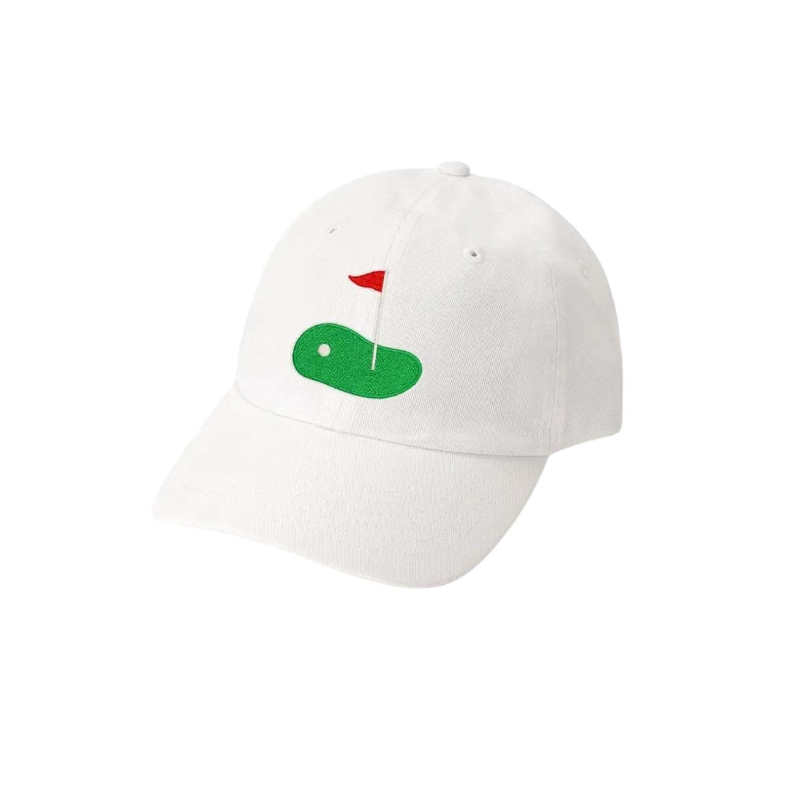 Boys’ Golf Tee Front Flag Baseball Hat