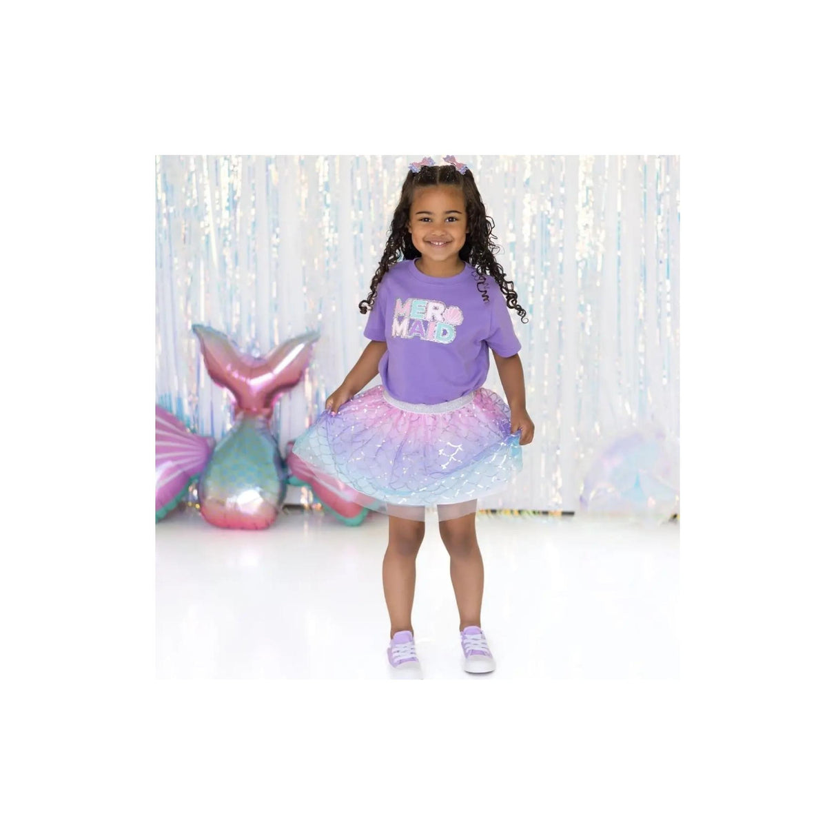 Girls’ Sparkling Mermaid Tutu