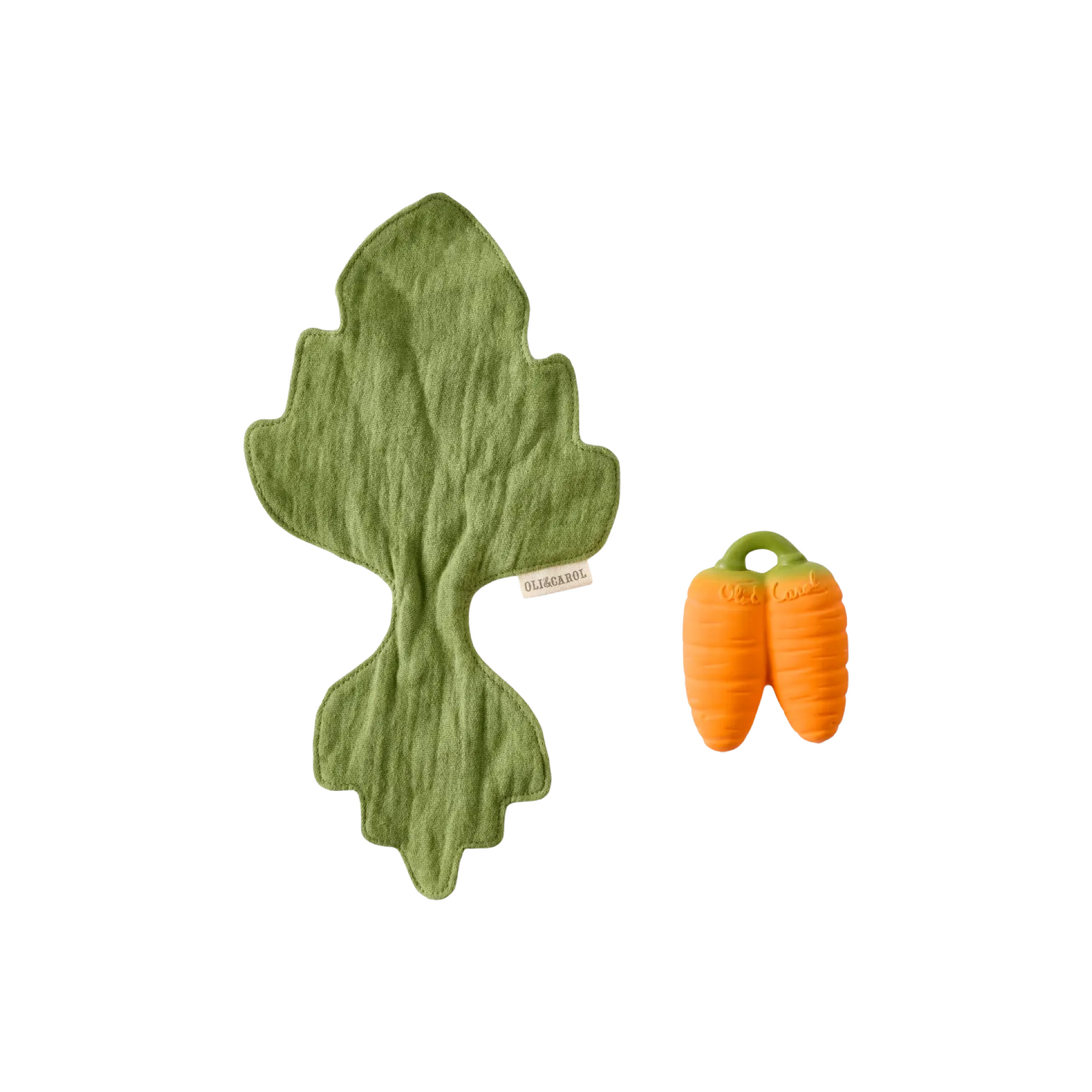 Cathy The Carrot Mini Doudou Teether