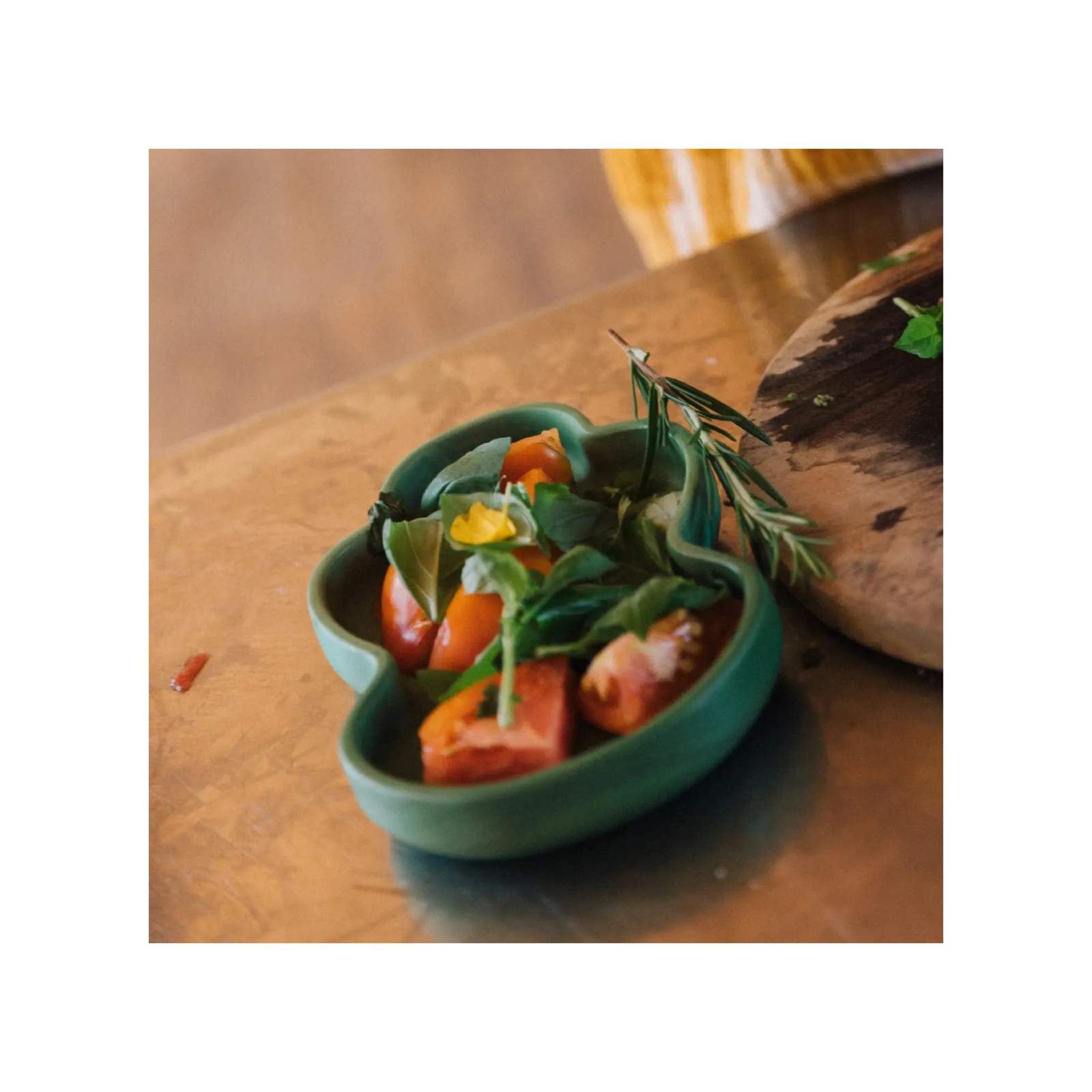 Kendall The Kale Plate & Spoon Set