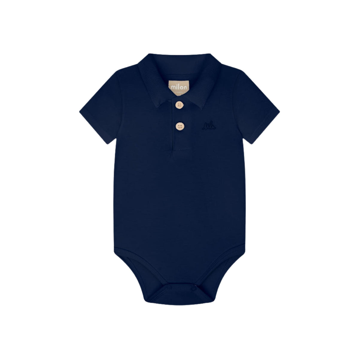 Baby Boy Polo Bodysuit