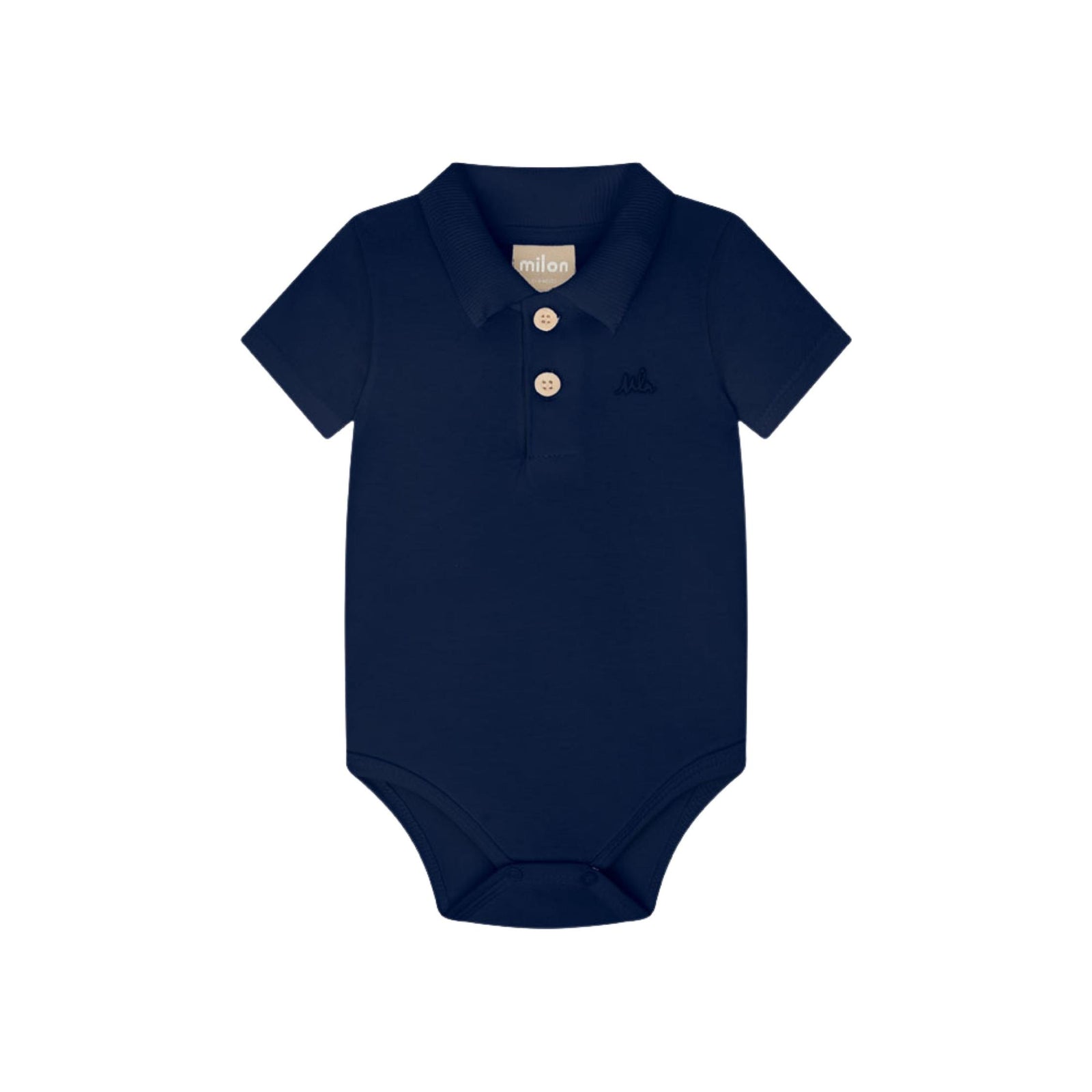Baby Boy Polo Bodysuit