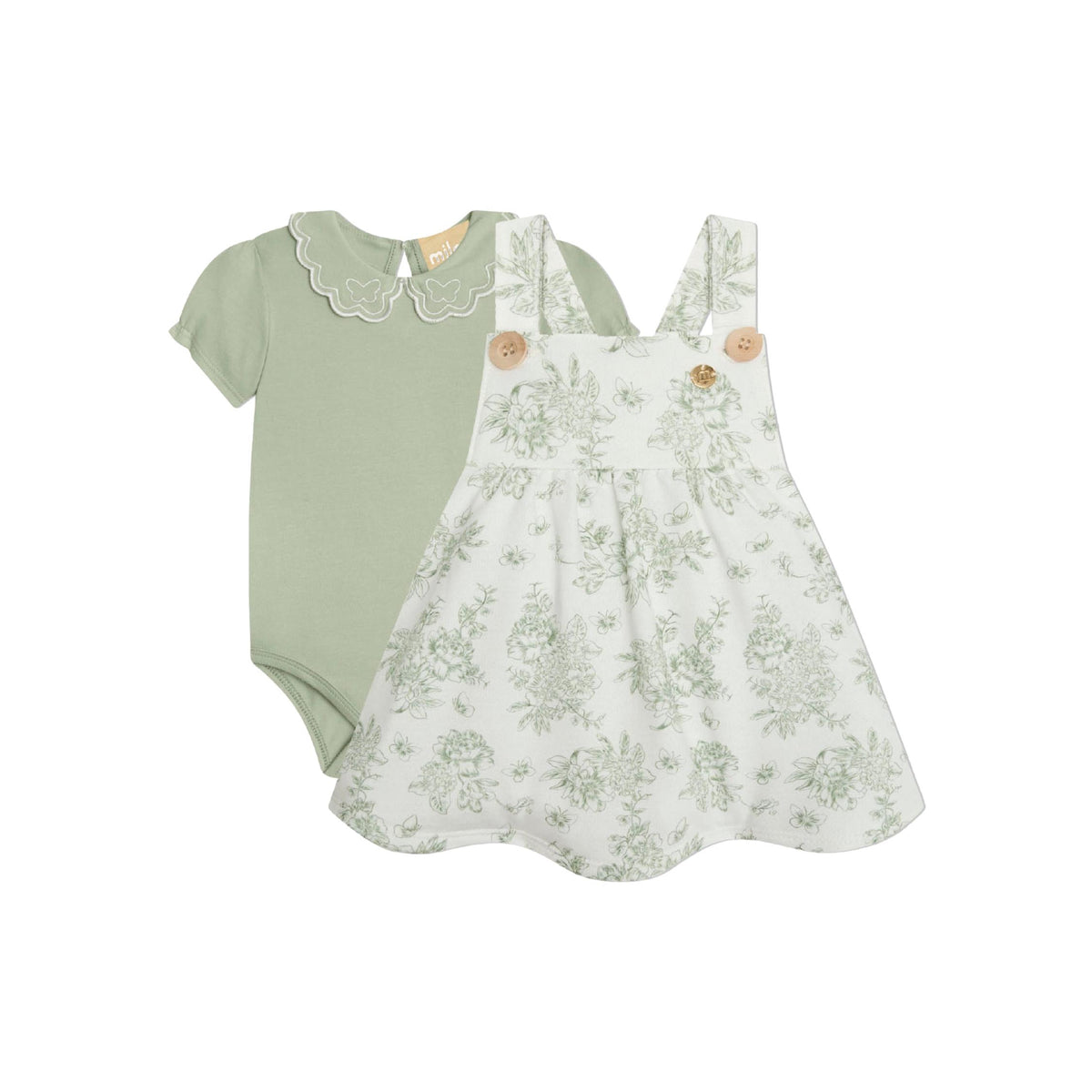 Baby Girl 2-Piece Bodysuit and Dress