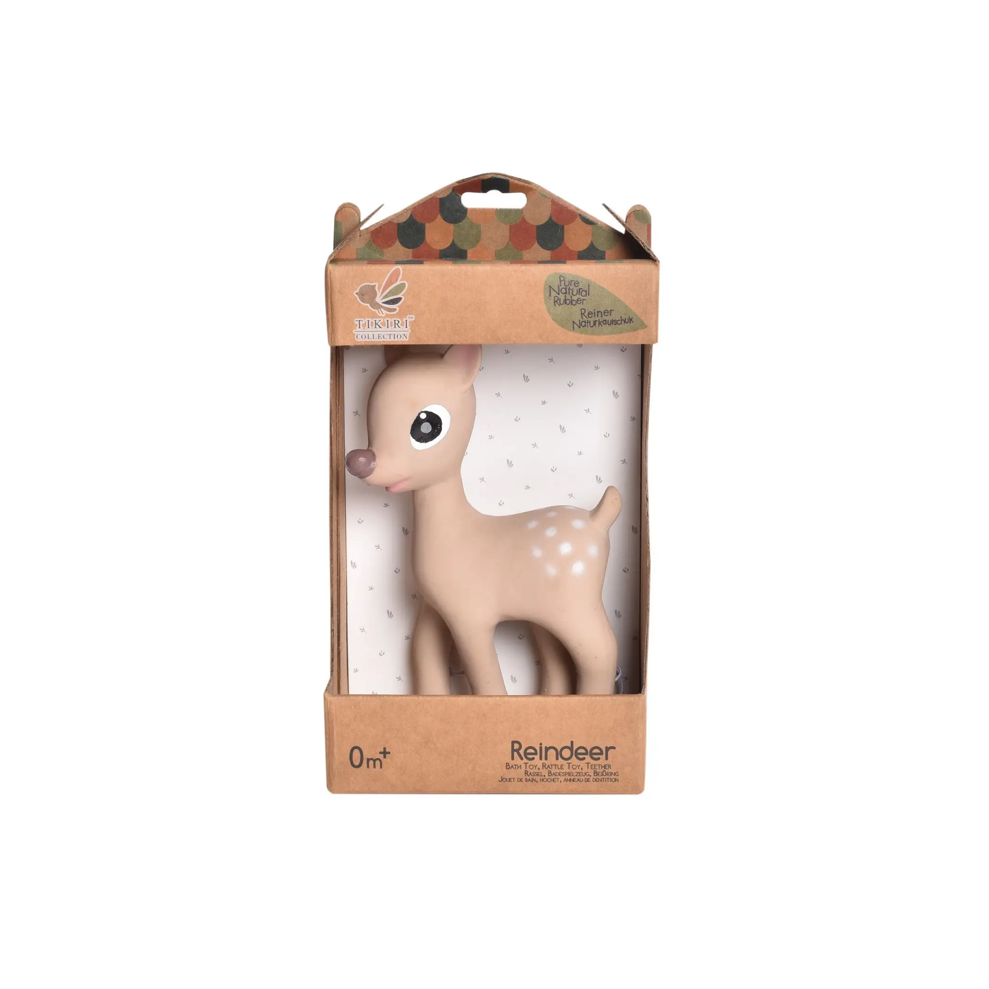 Ralphie Reindeer Organic Rubber Teether