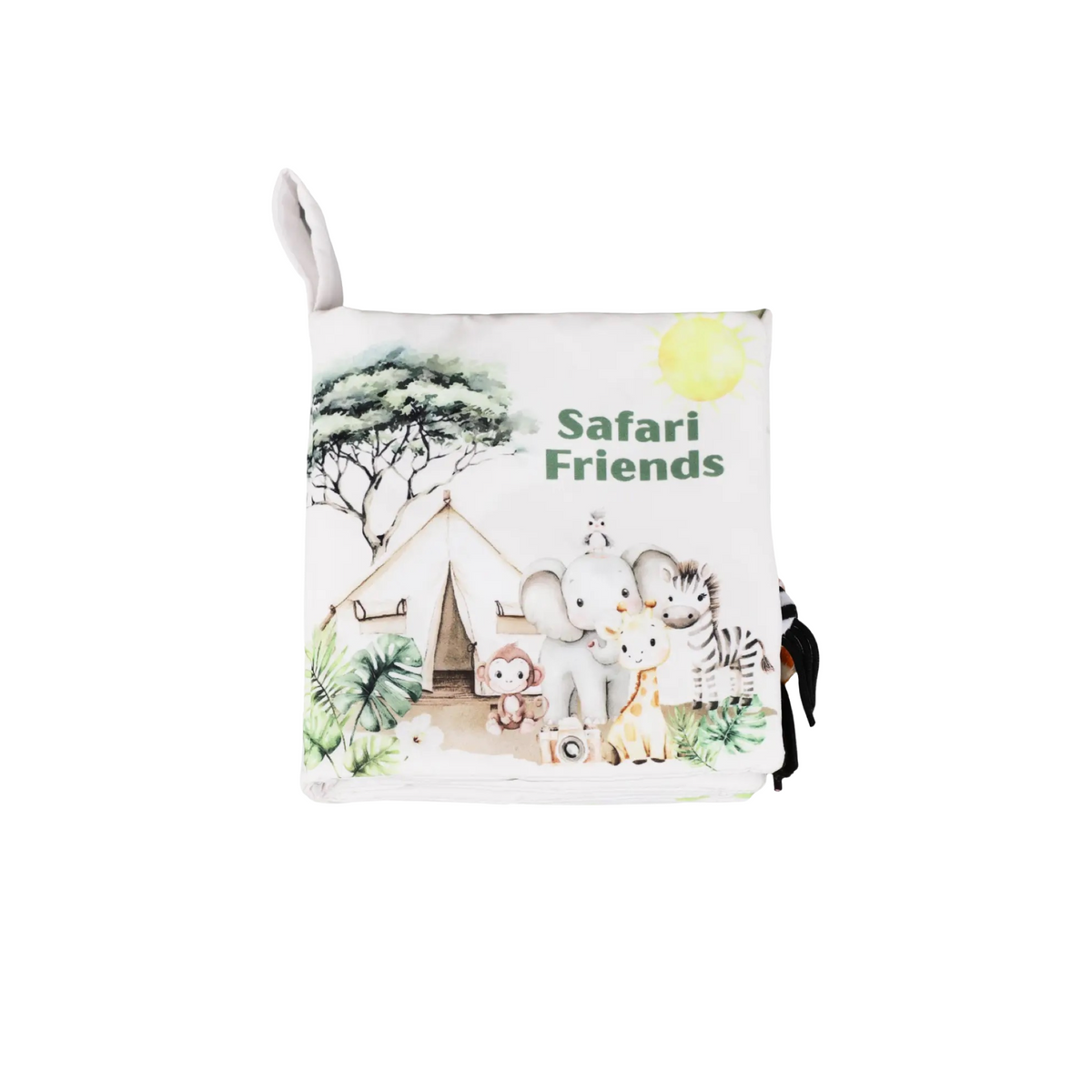 Safari Friends Tails Soft Crinkle Book