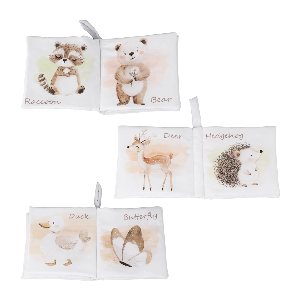 Baby Bear &amp; Friends Crinkle Cloth Soft Book