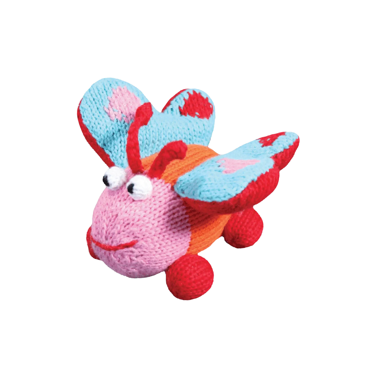 Franny The Butterfly Knit Rattle