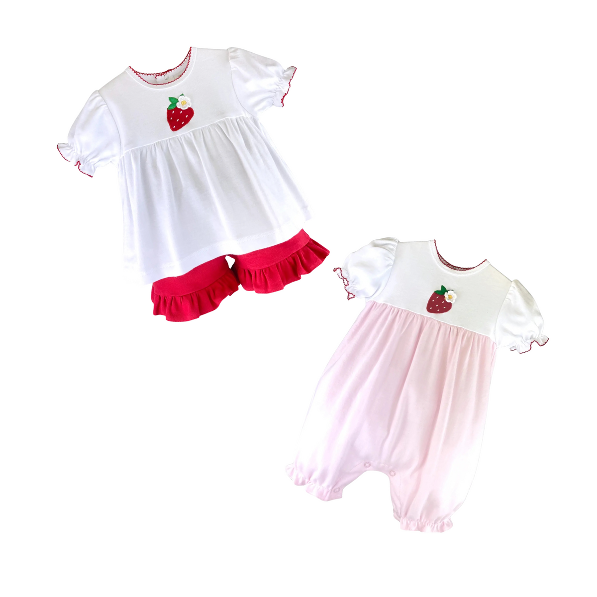 Strawberry Shirt &amp; Short Set