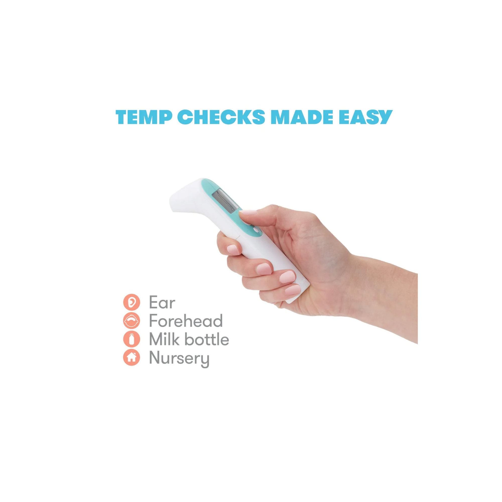 3-In-1 Forehead Touchless Thermometer