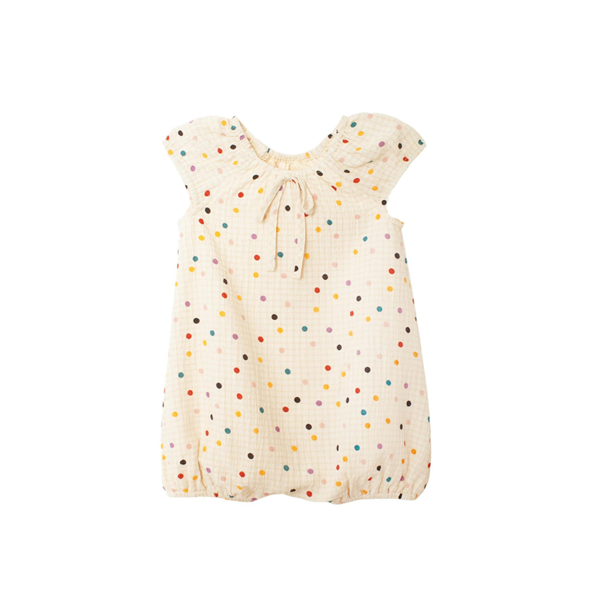 Confetti Cutie Dots Baby Girl Romper