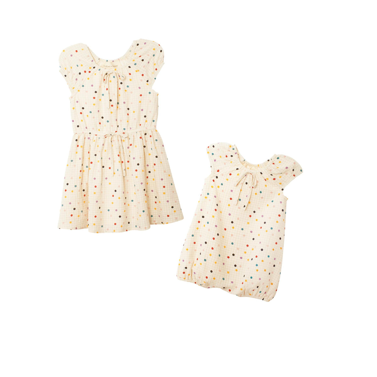Confetti Cutie Dots Baby Girl Romper