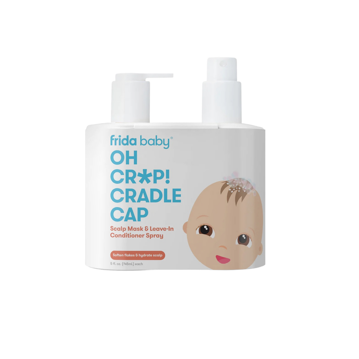 Flake Fixer Cradle Cap Scalp Spray &amp; Mask Duo