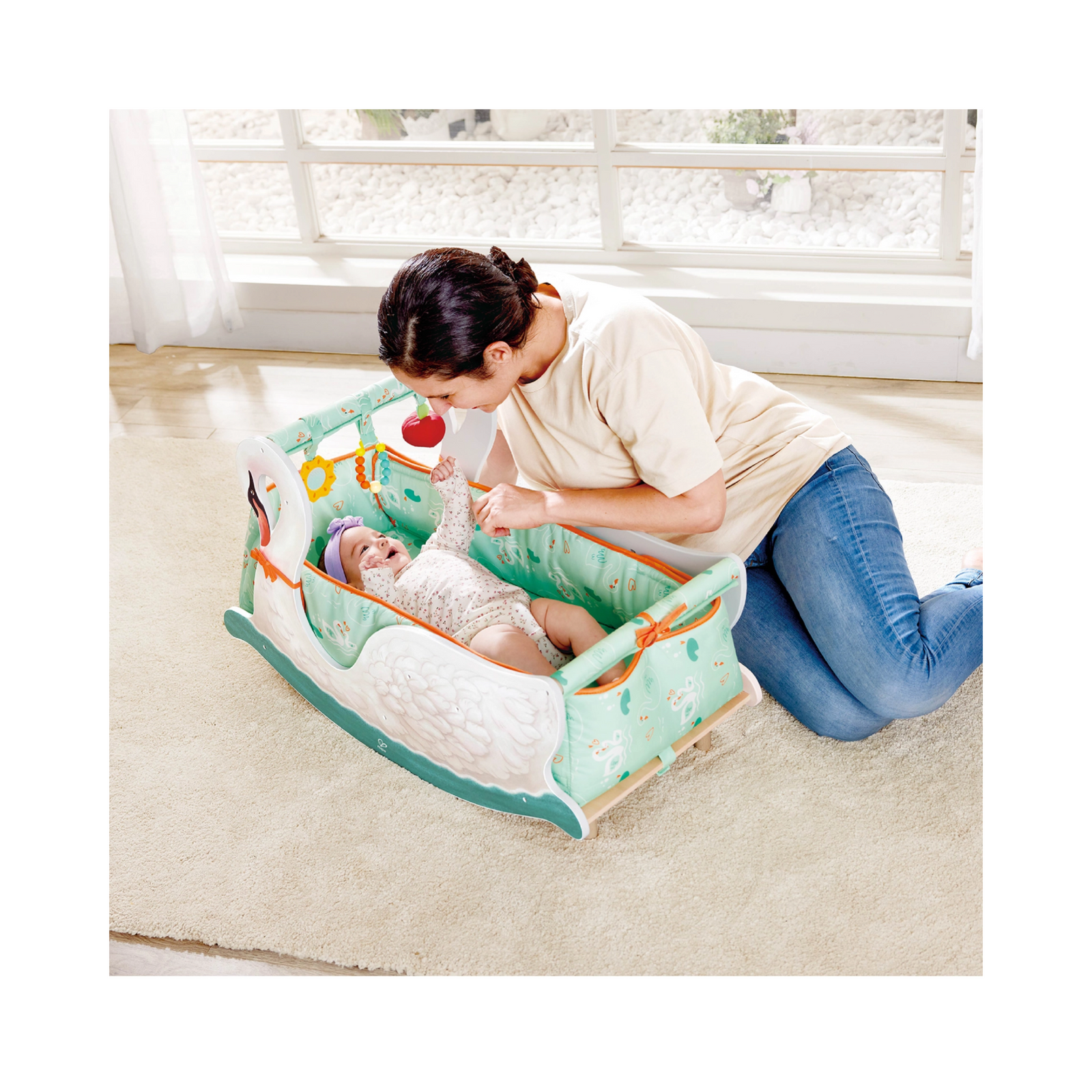 2-In-1 Swan Seat