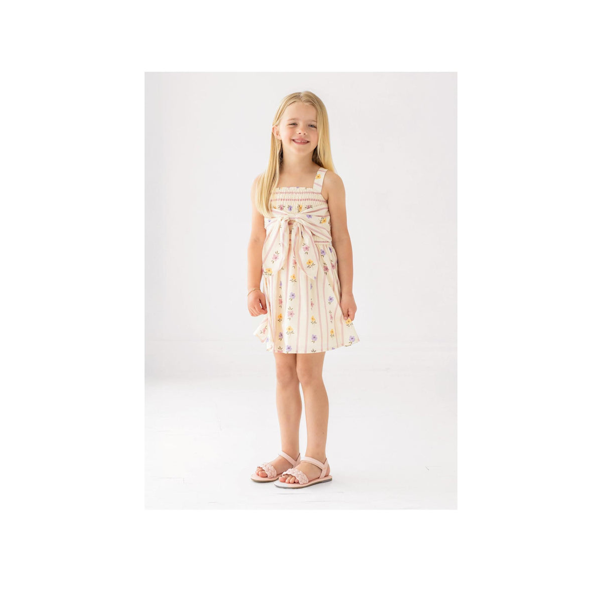 Lavender Bouquet Girls’ Dress