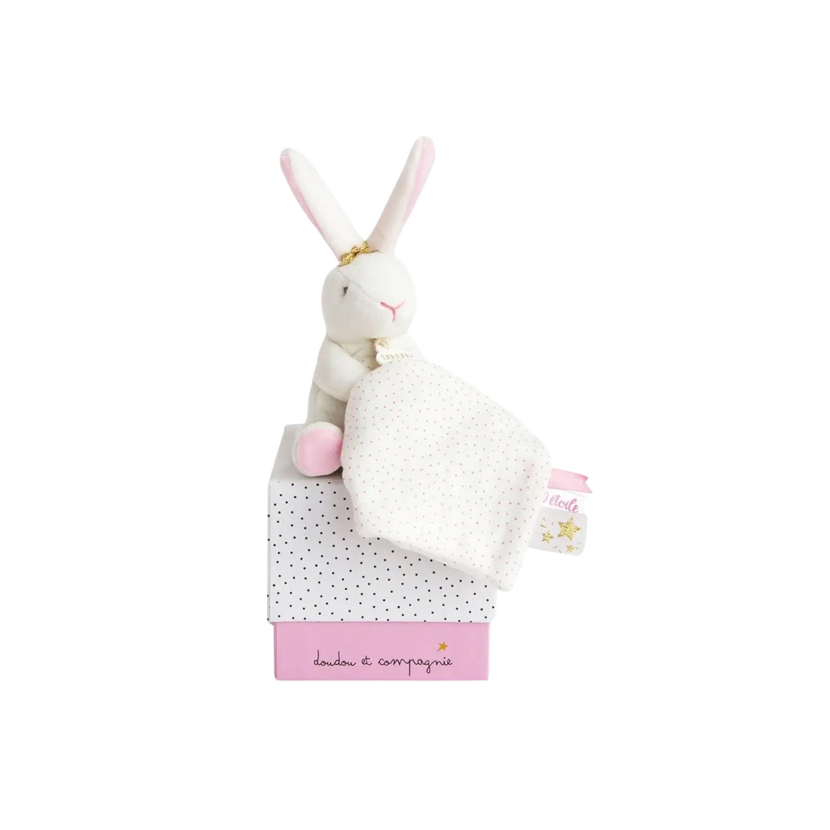 Pearl Bunny With Doudou Blanket