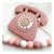 Rotary Dial Phone Teether with Clip