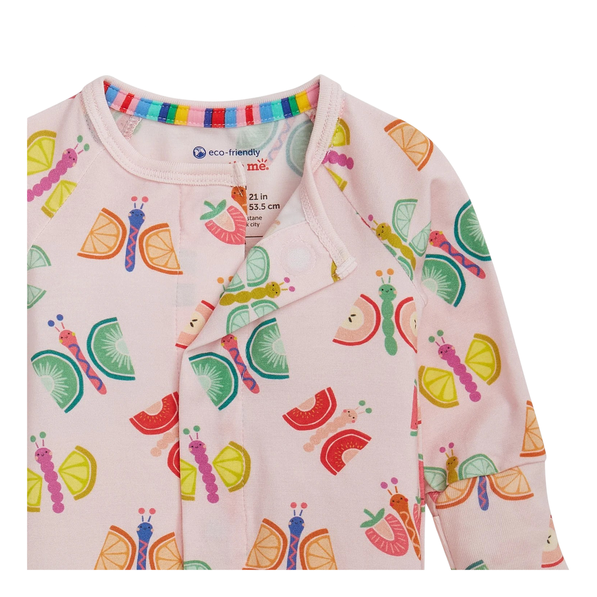 Fruit Flies Convertible Magnetic Closure Romper