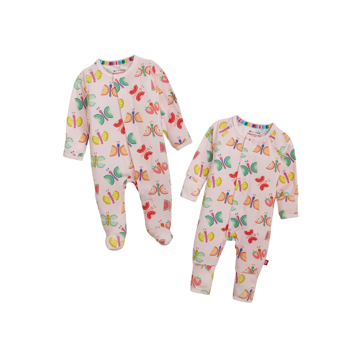 Fruit Flies Convertible Magnetic Closure Romper