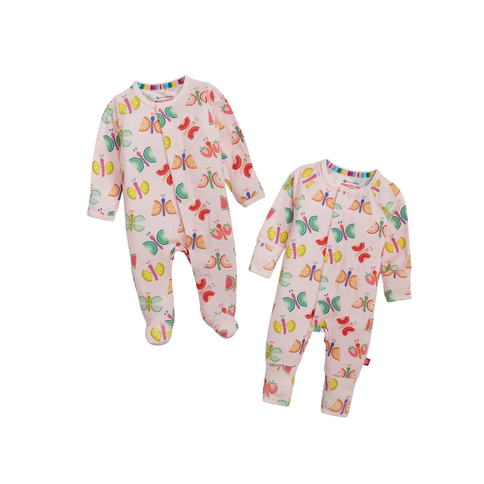 Fruit Flies Convertible Magnetic Closure Romper