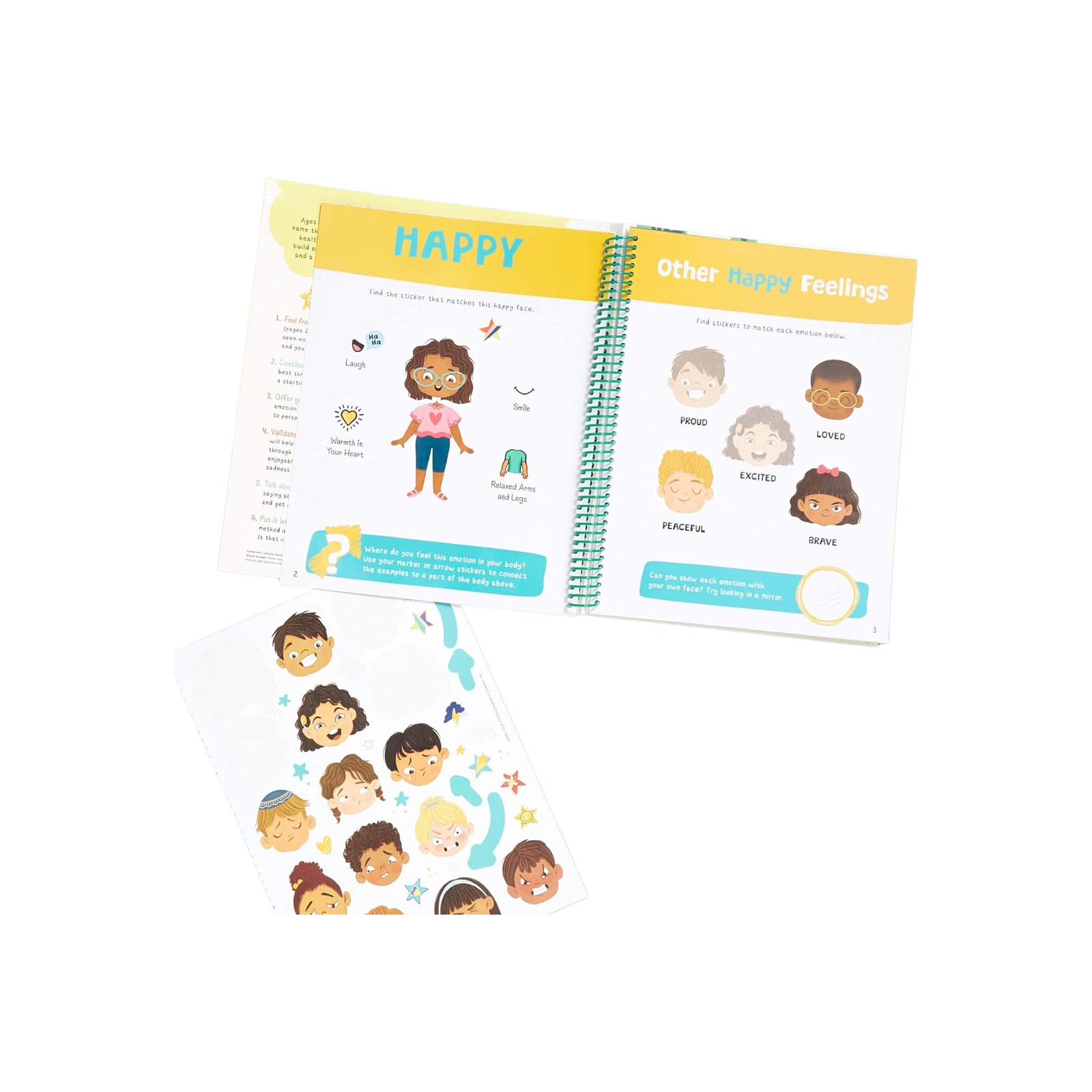 Learning Kindness My Feelings Sticker Books