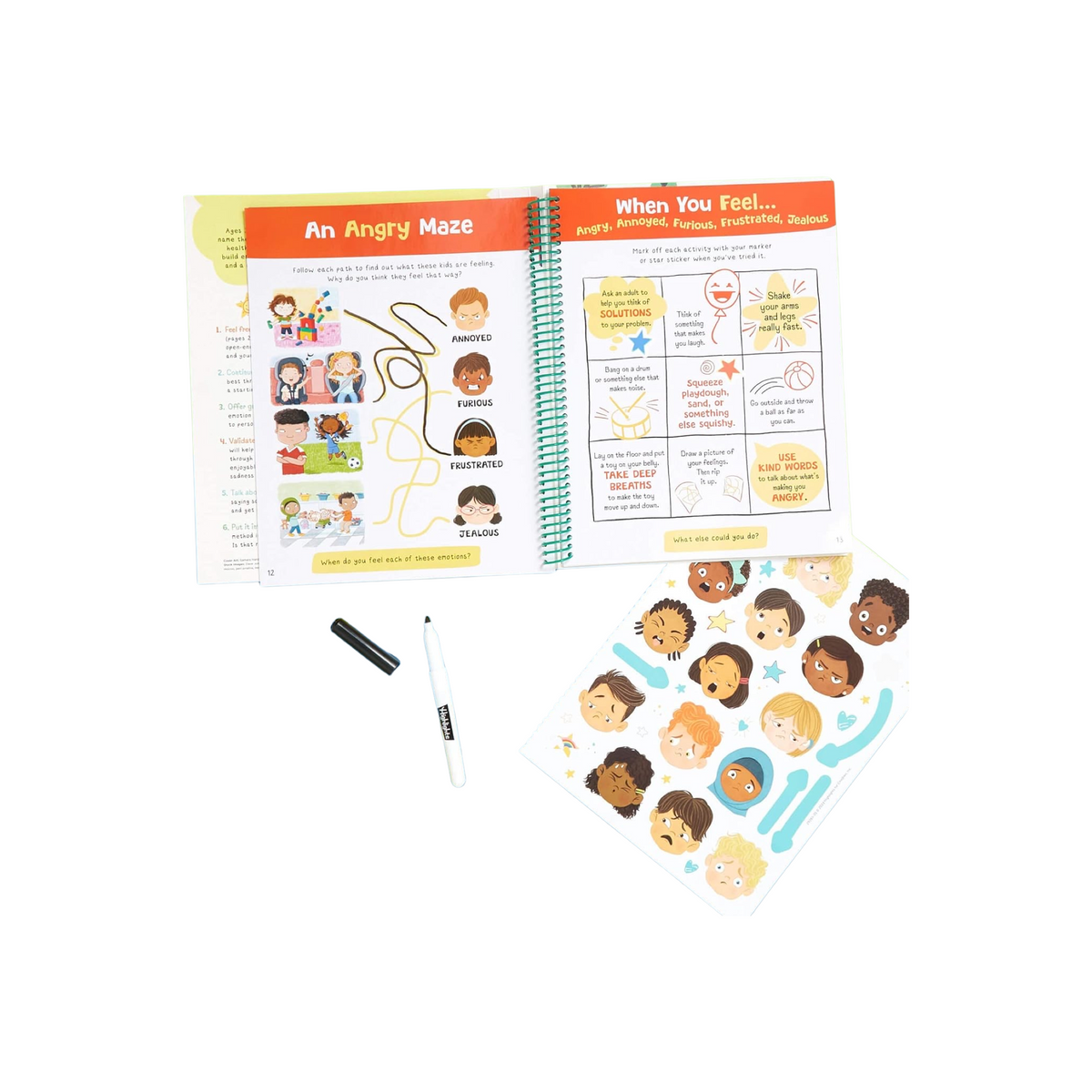 Learning Kindness My Feelings Sticker Books