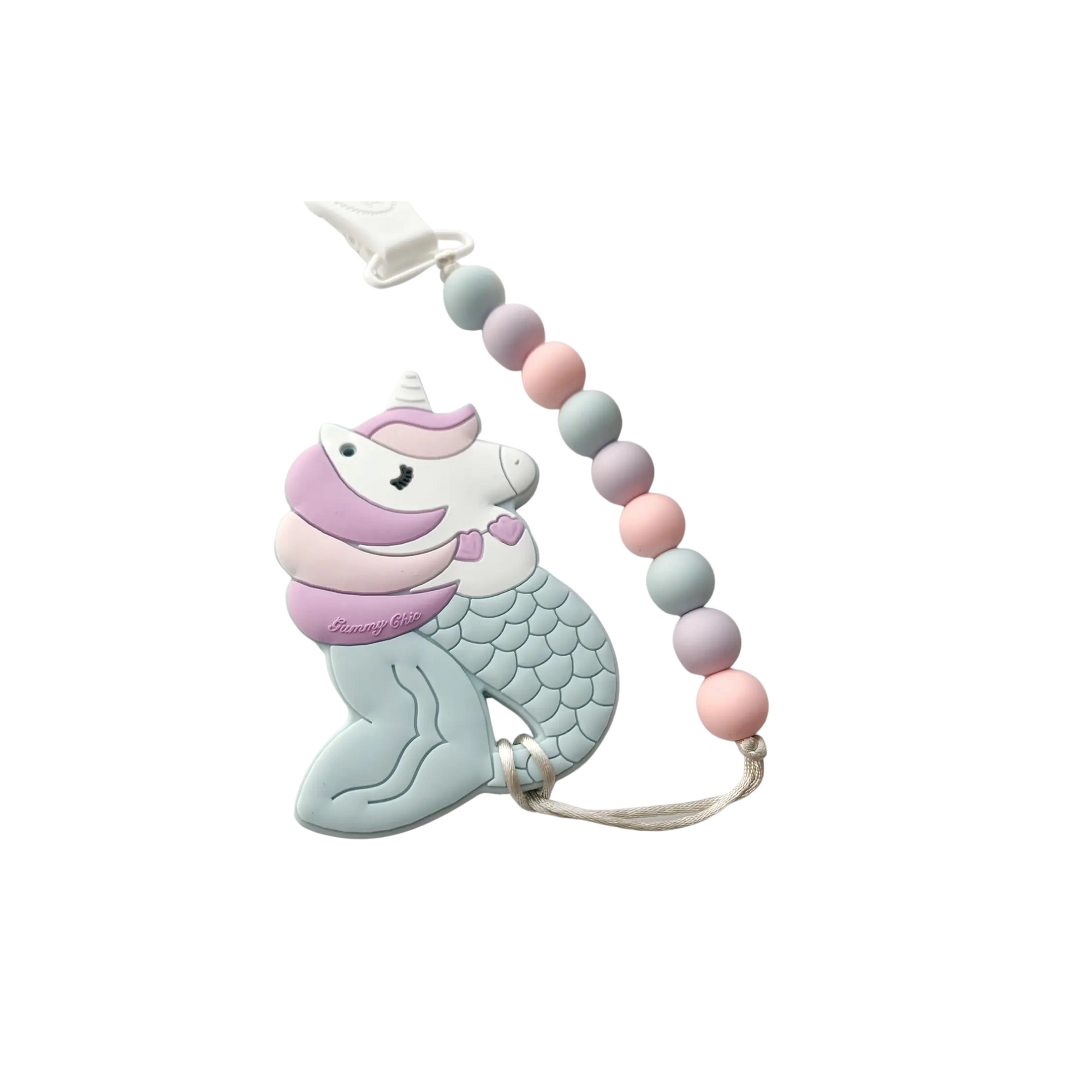 Mermicorn Teether with Clip